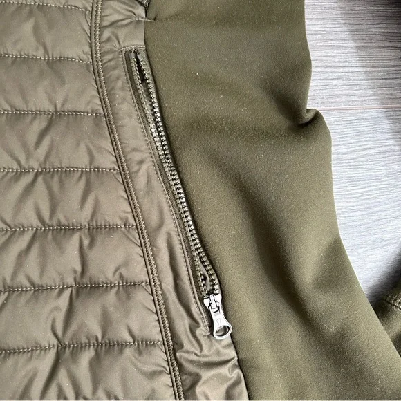 Lululemon Athletica Green Quilted Utility Jacket - Picture 7 of 11